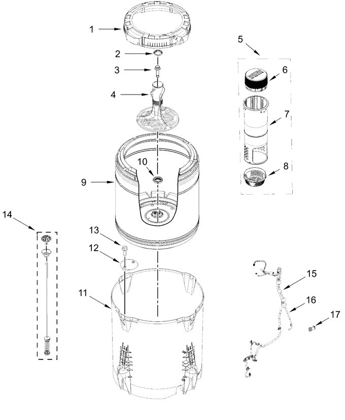 Diagram for MVW6500MBK1