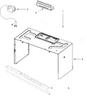 Diagram for Cabinet And Installation Parts