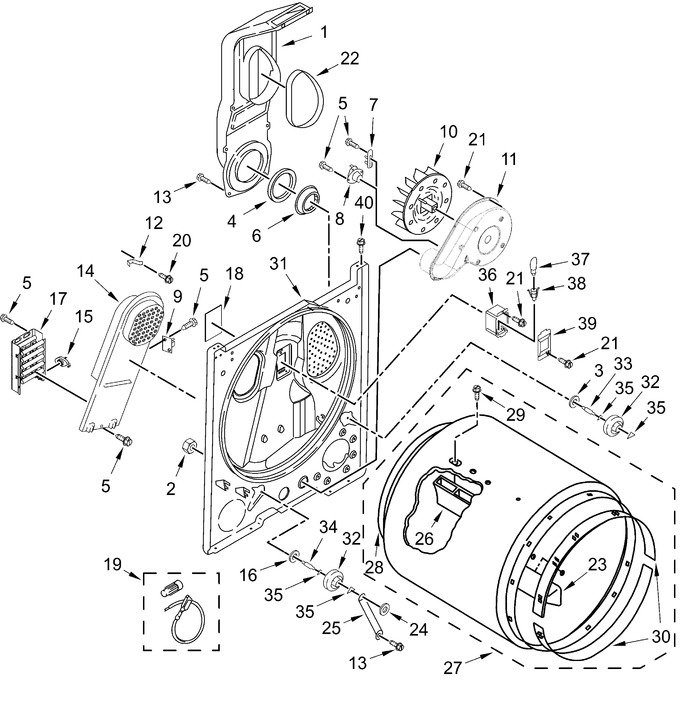Diagram for YMED4005SW0