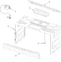 Diagram for Cabinet And Installation Parts