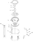 Diagram for Basket And Tub Parts