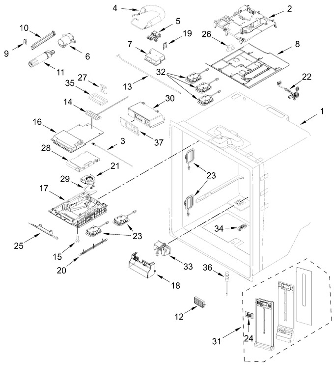 Diagram for WRF757SDHZ05