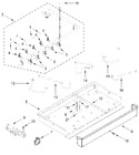 Diagram for Burner Box, Gas Valves And Switch Parts