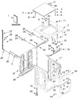 Diagram for Top And Cabinet Parts