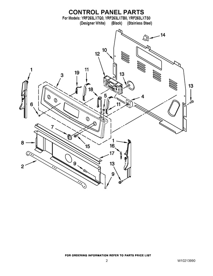 Diagram for YRF263LXTB0