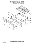 Diagram for 04 - Drawer & Broiler Parts