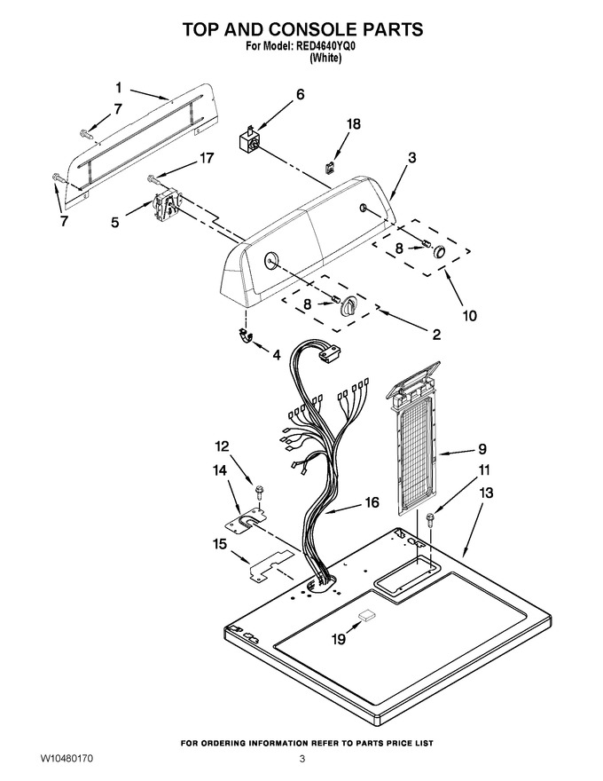 Diagram for RED4640YQ0