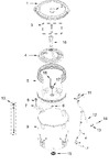 Diagram for Basket And Tub Parts