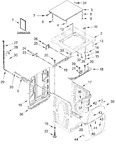 Diagram for Top And Cabinet Parts