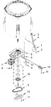 Diagram for Gearcase, Motor And Pump Parts