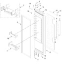 Diagram for Refrigerator Door Parts