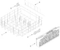 Diagram for Lower Rack Parts