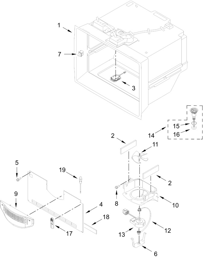Diagram for WRF757SDHV07