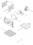 Diagram for Internal Oven Parts