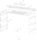 Diagram for Cabinet And Installation Parts
