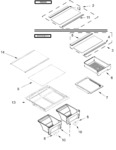 Diagram for Shelf Parts