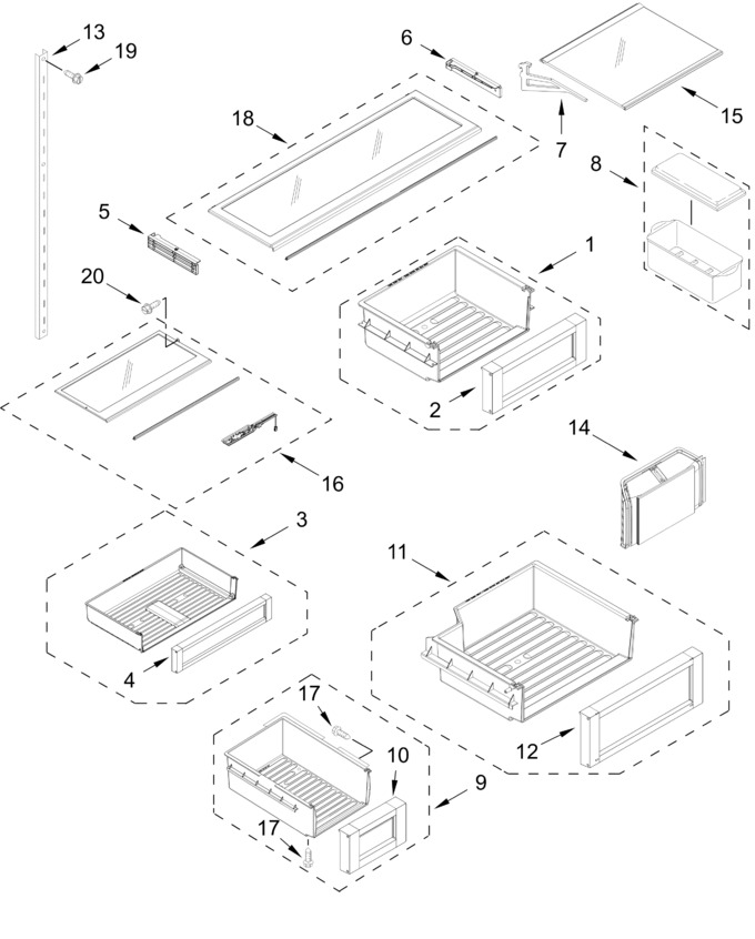 Diagram for JF36NXFXDE21
