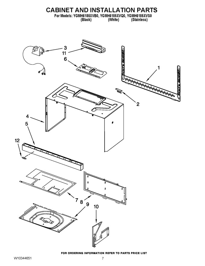 Diagram for YGMH6185XVQ0