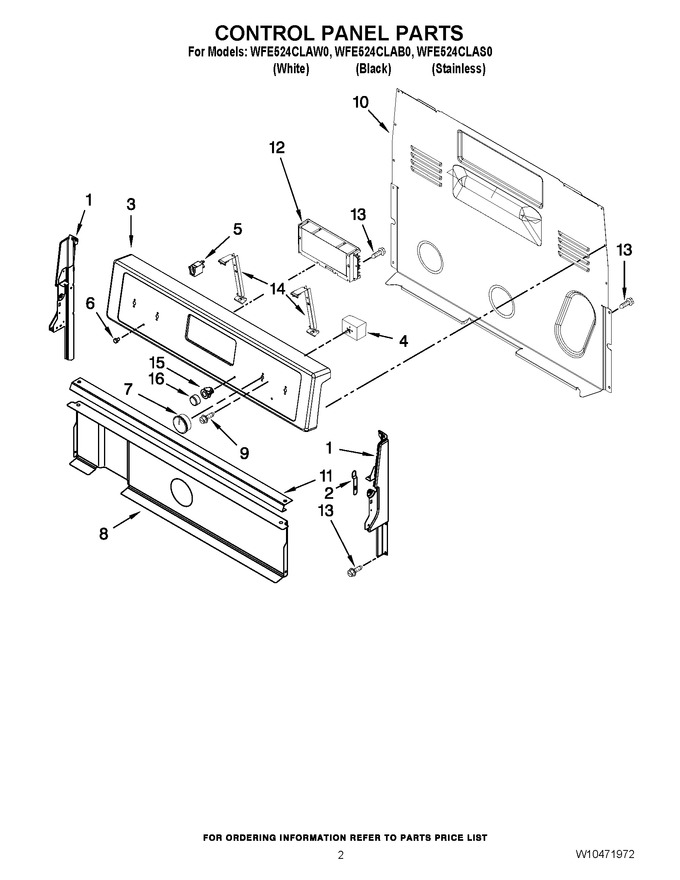 Diagram for WFE524CLAB0
