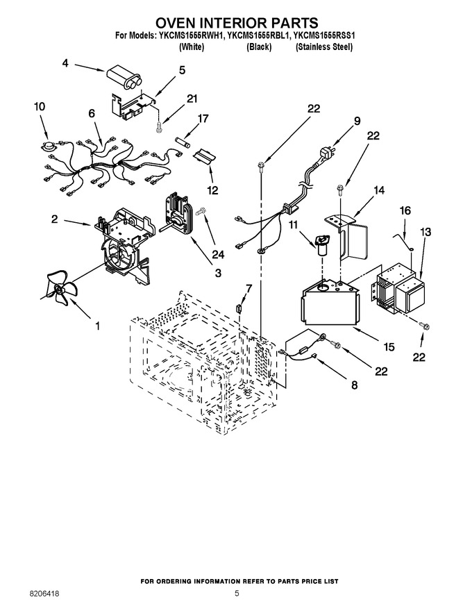 Diagram for YKCMS1555RWH1