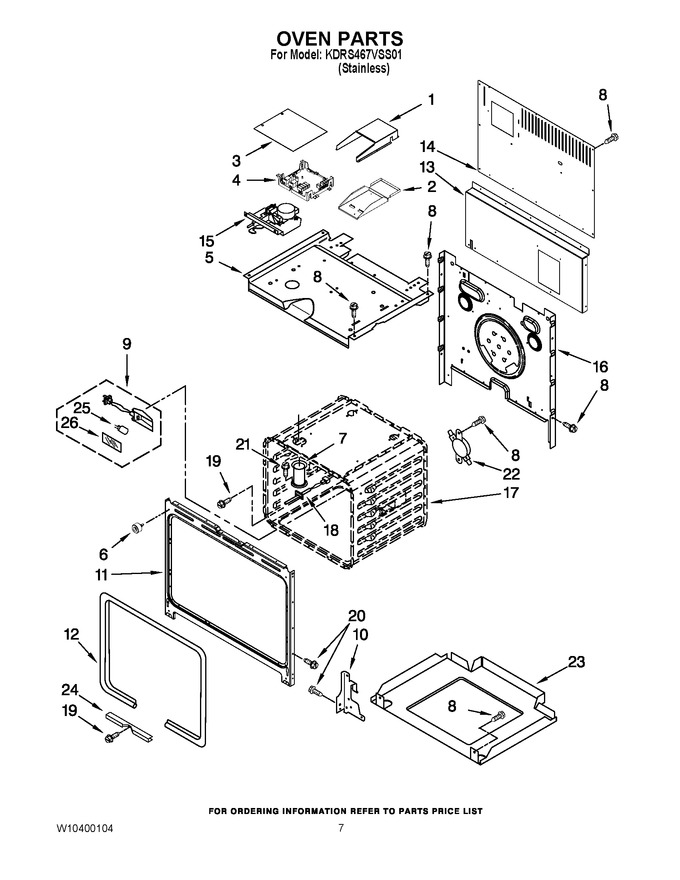 Diagram for KDRS467VSS01