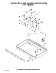 Diagram for 02 - Burner Box, Gas Valves, And Switches