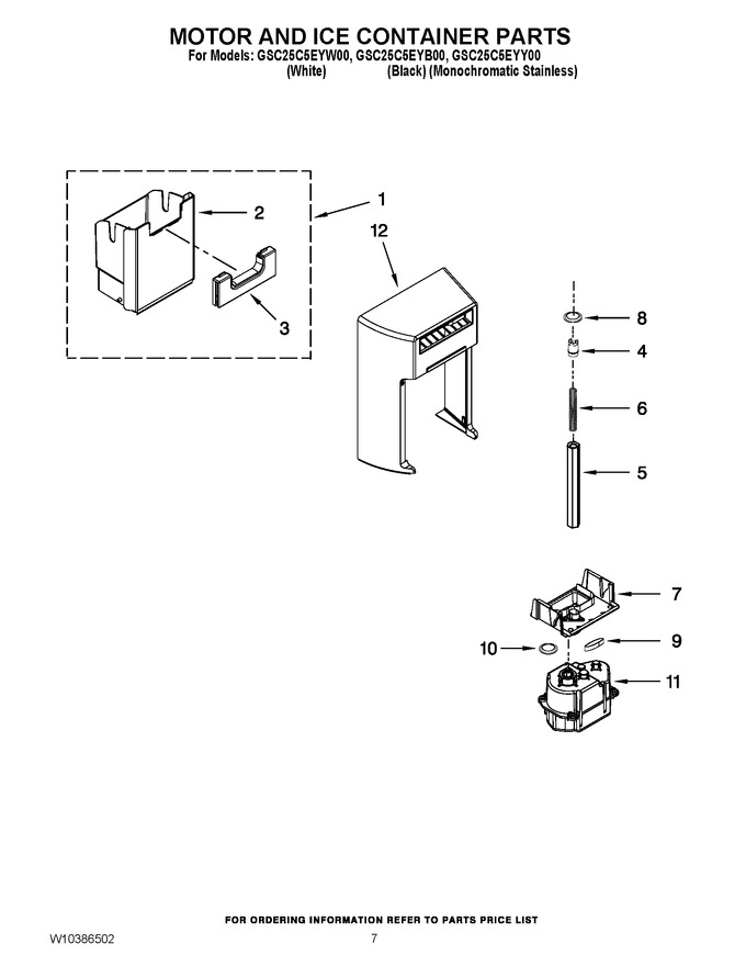 Diagram for GSC25C5EYB00