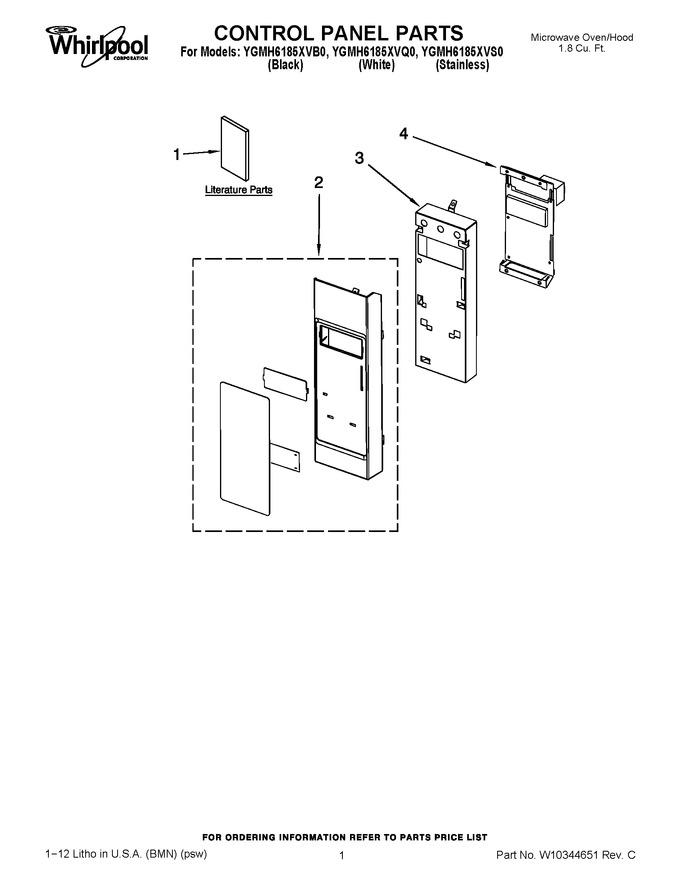 Diagram for YGMH6185XVQ0