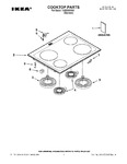 Diagram for 01 - Cooktop Parts