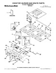 Diagram for 01 - Cooktop, Burner And Grate Parts