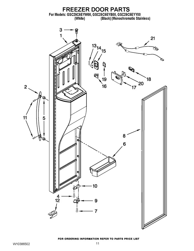 Diagram for GSC25C5EYW00