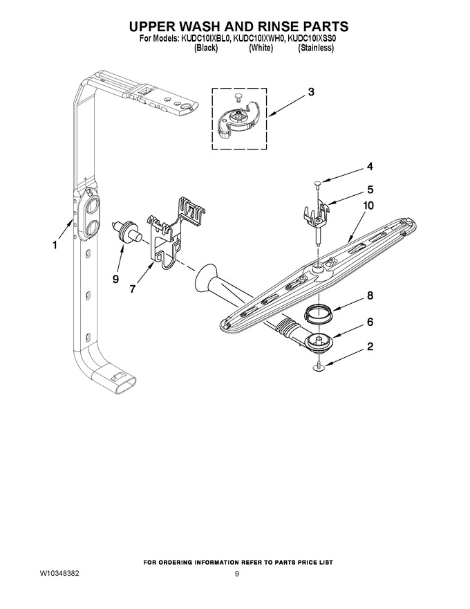 Diagram for KUDC10IXWH0