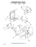 Diagram for 08 - Dispenser Front Parts
