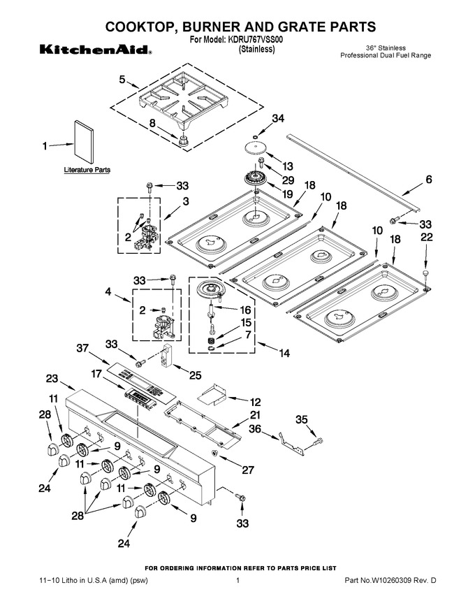 Diagram for KDRU767VSS00
