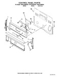 Diagram for 02 - Control Panel Parts
