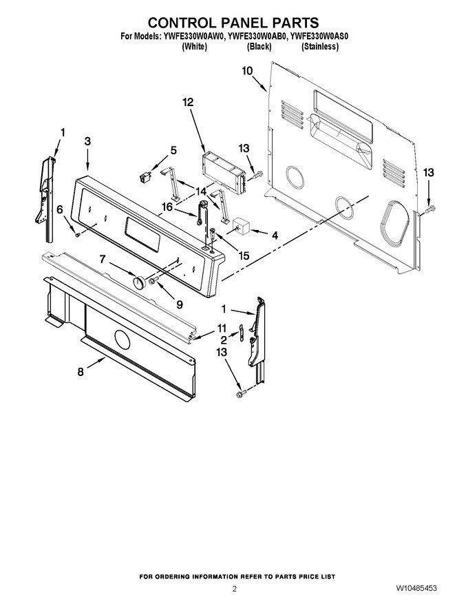 Diagram for YWFE330W0AB0