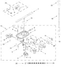 Diagram for Pump, Washarm And Motor Parts