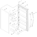 Diagram for Door Parts