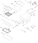 Diagram for Internal Oven Parts