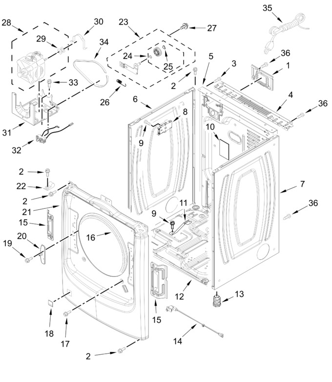 Diagram for WGD5720RU0