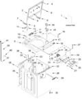 Diagram for Top And Cabinet Parts