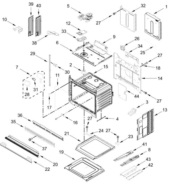 Diagram for KOED530SPS00
