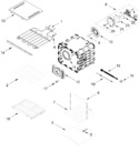 Diagram for Internal Oven Parts