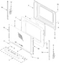 Diagram for Door Parts