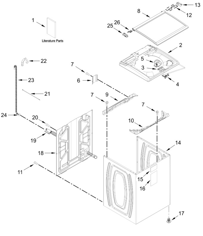 Diagram for WTW4307SW0