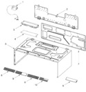 Diagram for Cabinet And Installation Parts