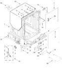 Diagram for Tub And Frame Parts