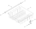 Diagram for Upper Rack And Track Parts