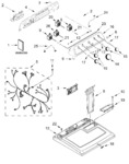 Diagram for Top And Console Parts