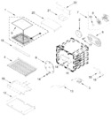 Diagram for Internal Oven Parts (30 In)